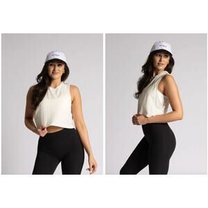 PTULA Breeze Cropped Muscle Tank M NWT